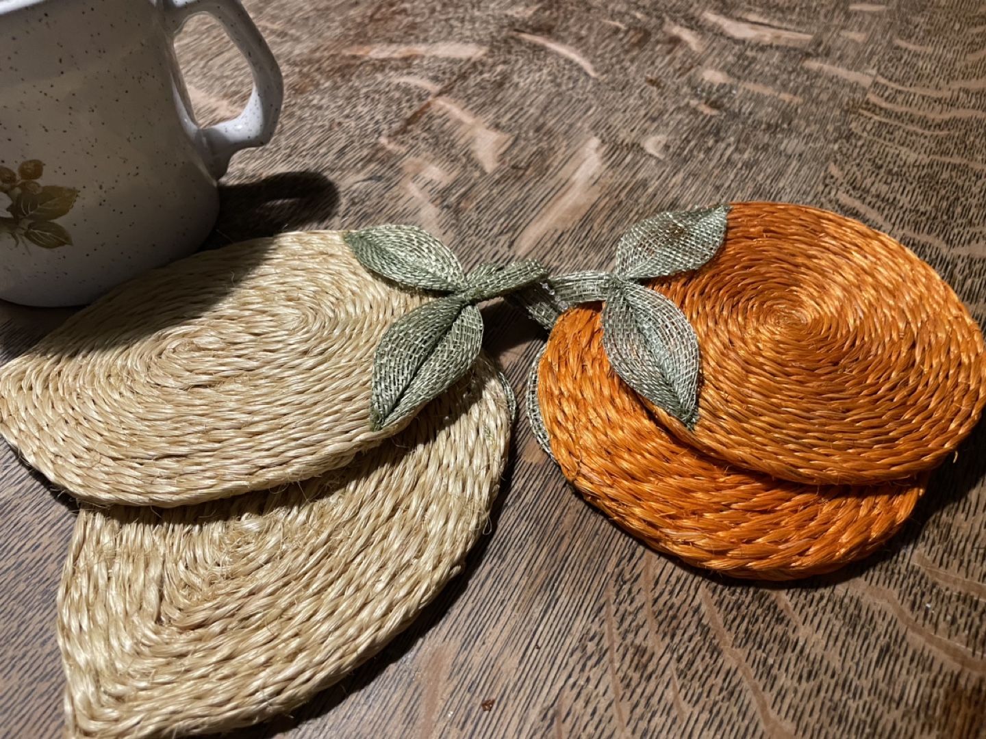 Set of 4 Citrus Coasters or decor - photo 2