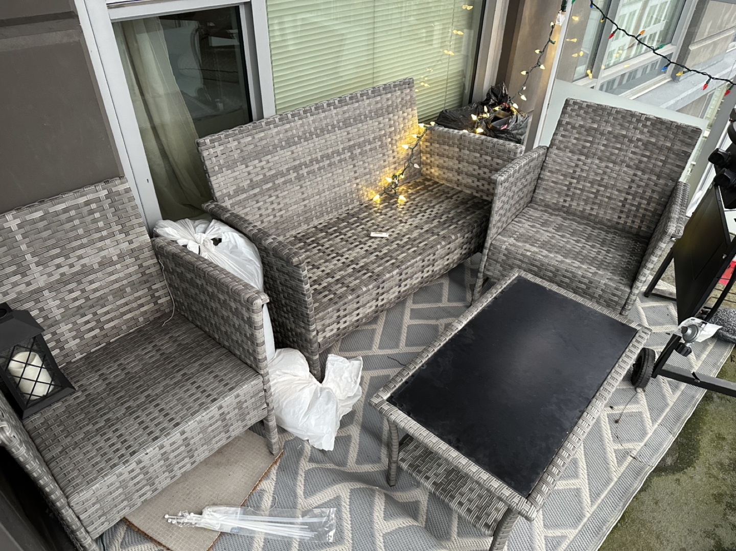 4-Piece Patio Conversation Set - photo 5