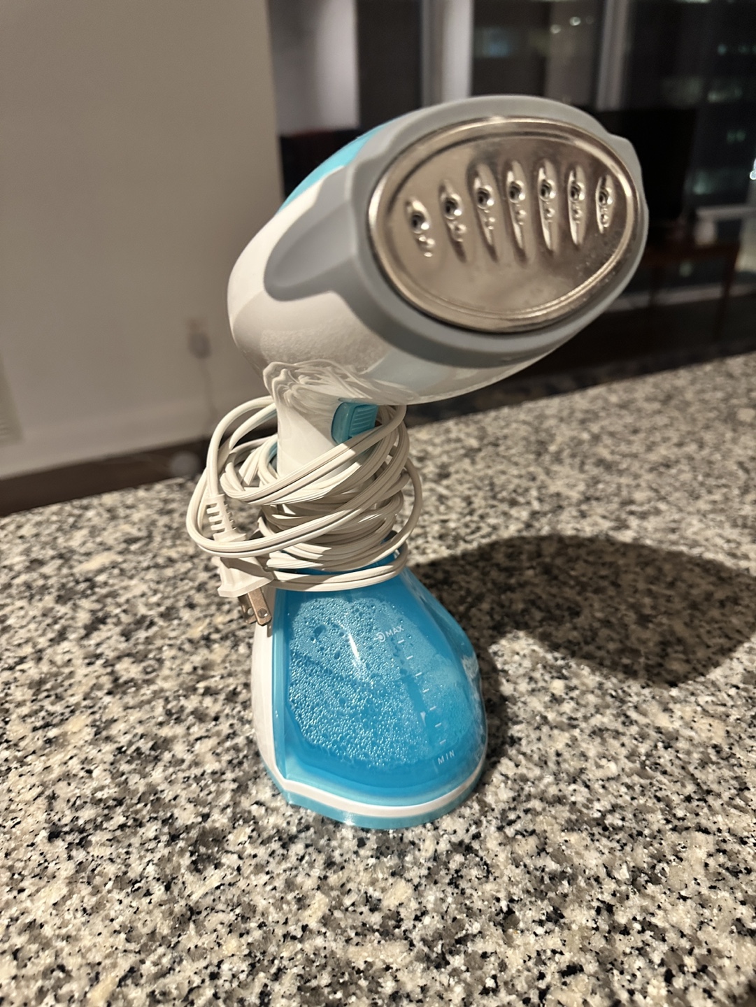 Handheld garment steamer