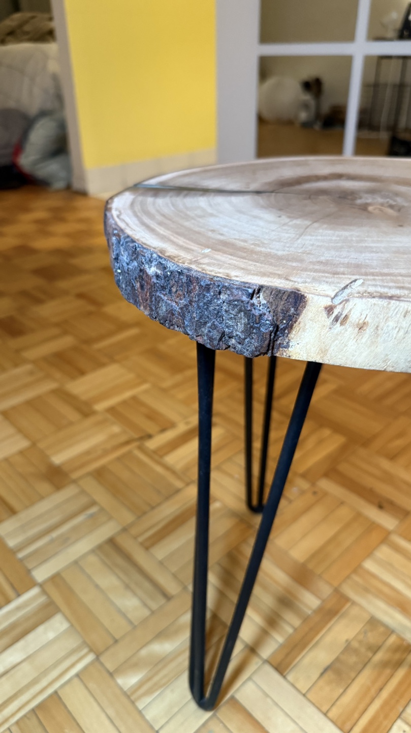 Wooden Side Table - photo 3
