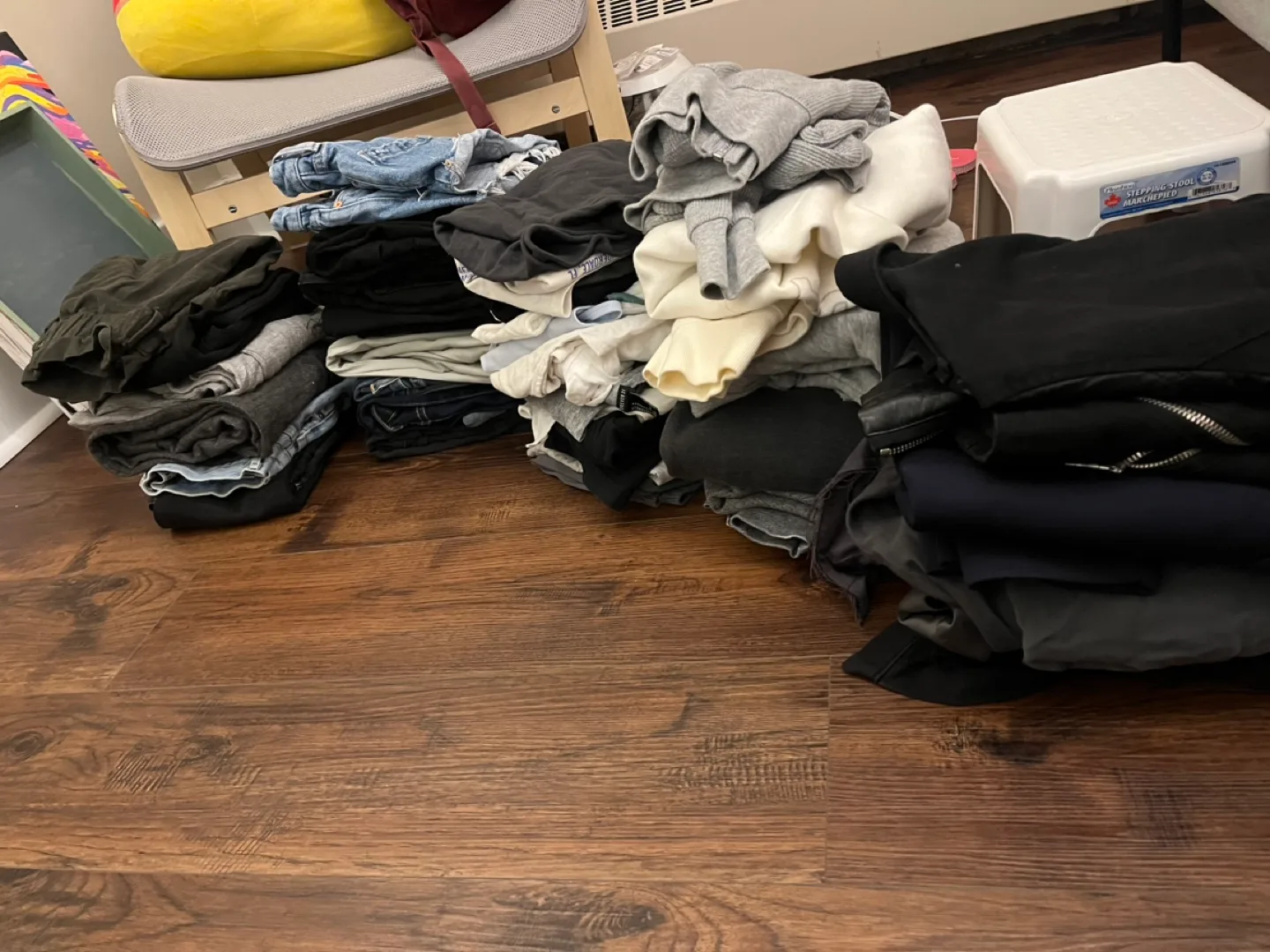 Bag of clothes- pants, hoodies, jackets, jeans, tops thumbnail