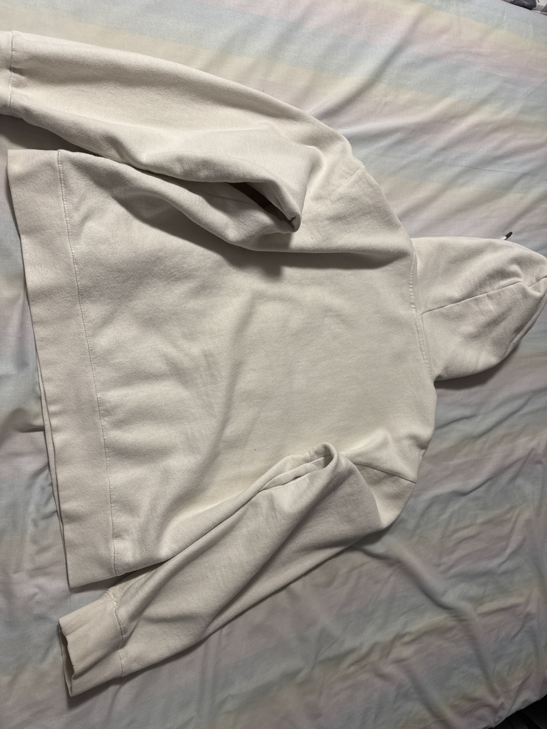 Cream Zara Hoodie - photo 3