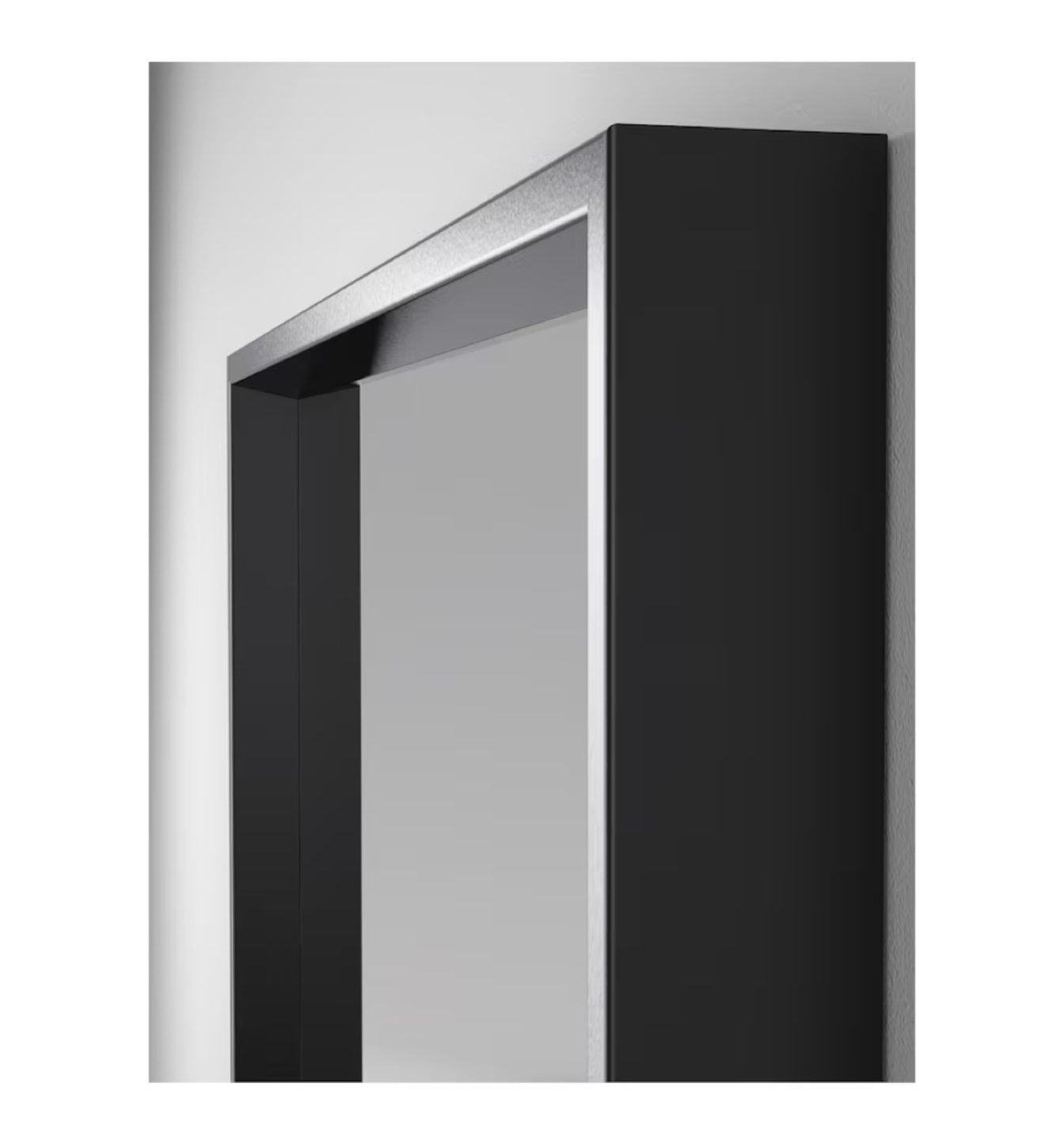 IKEA like NEW Full Length Mirror with Black Frame - photo 3
