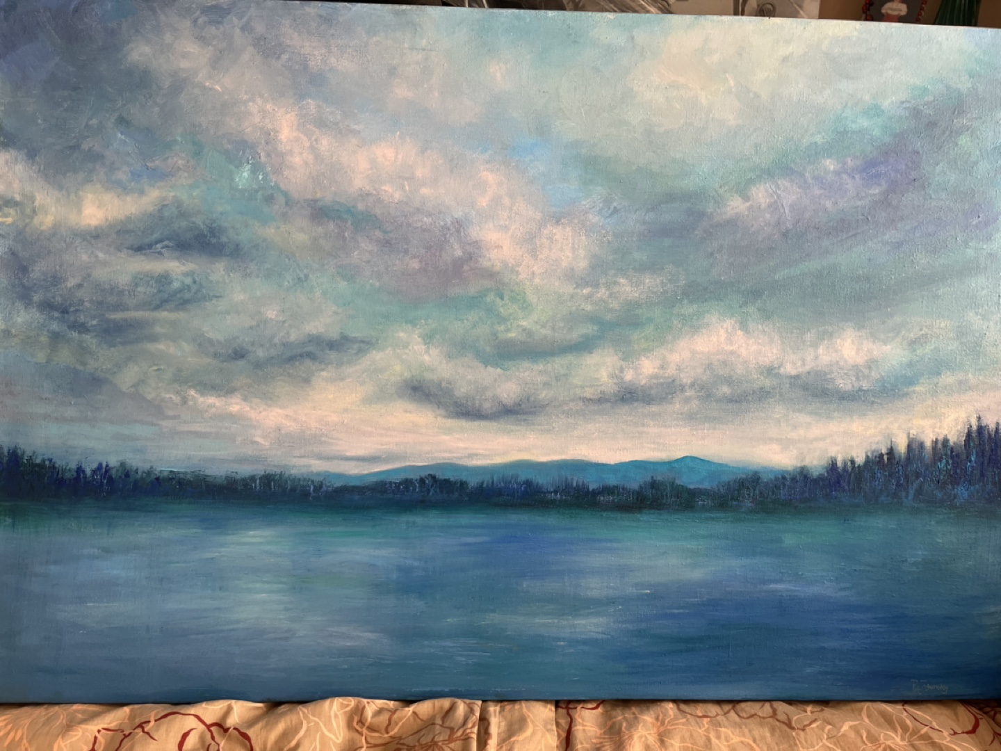 Art - Original Art-  Oil Painting by Calgary Artist, 24x36x2