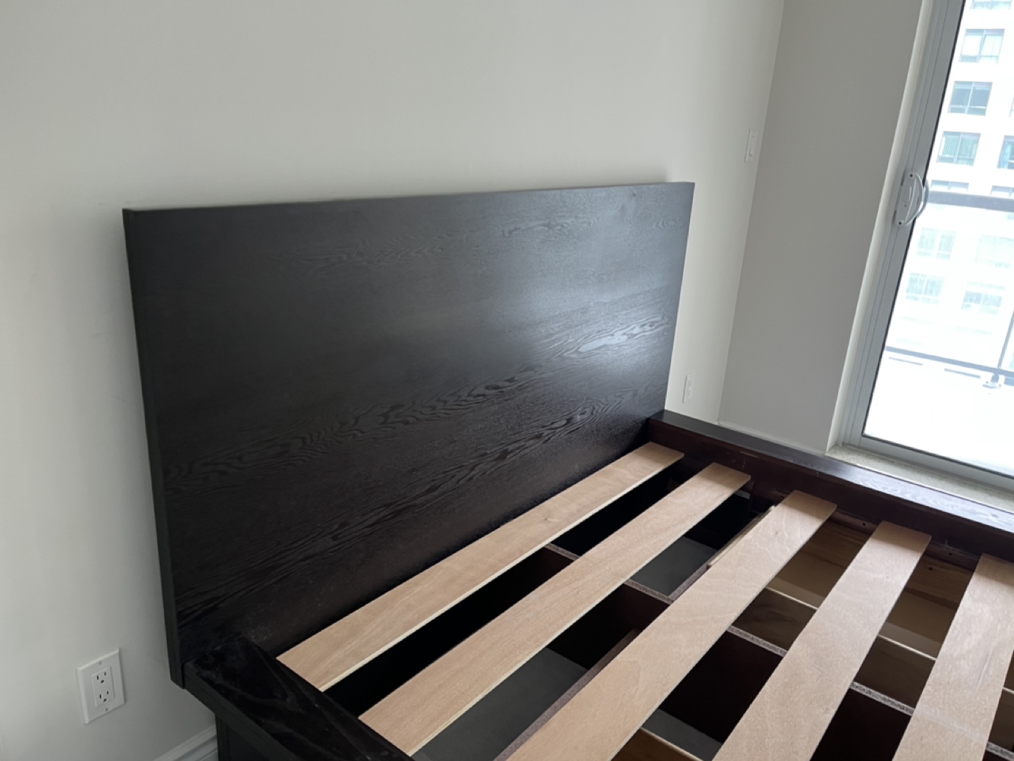 Queen Platform Bed Frame with Storage Drawers - photo 3