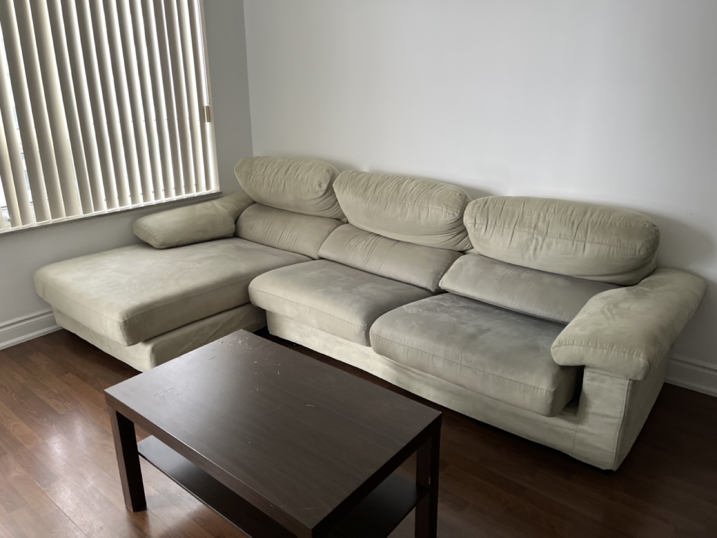 Beige Sectional Sofa