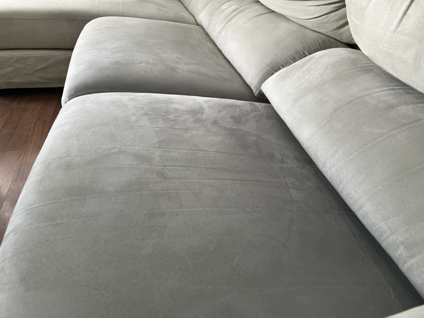 Beige Sectional Sofa - photo 5