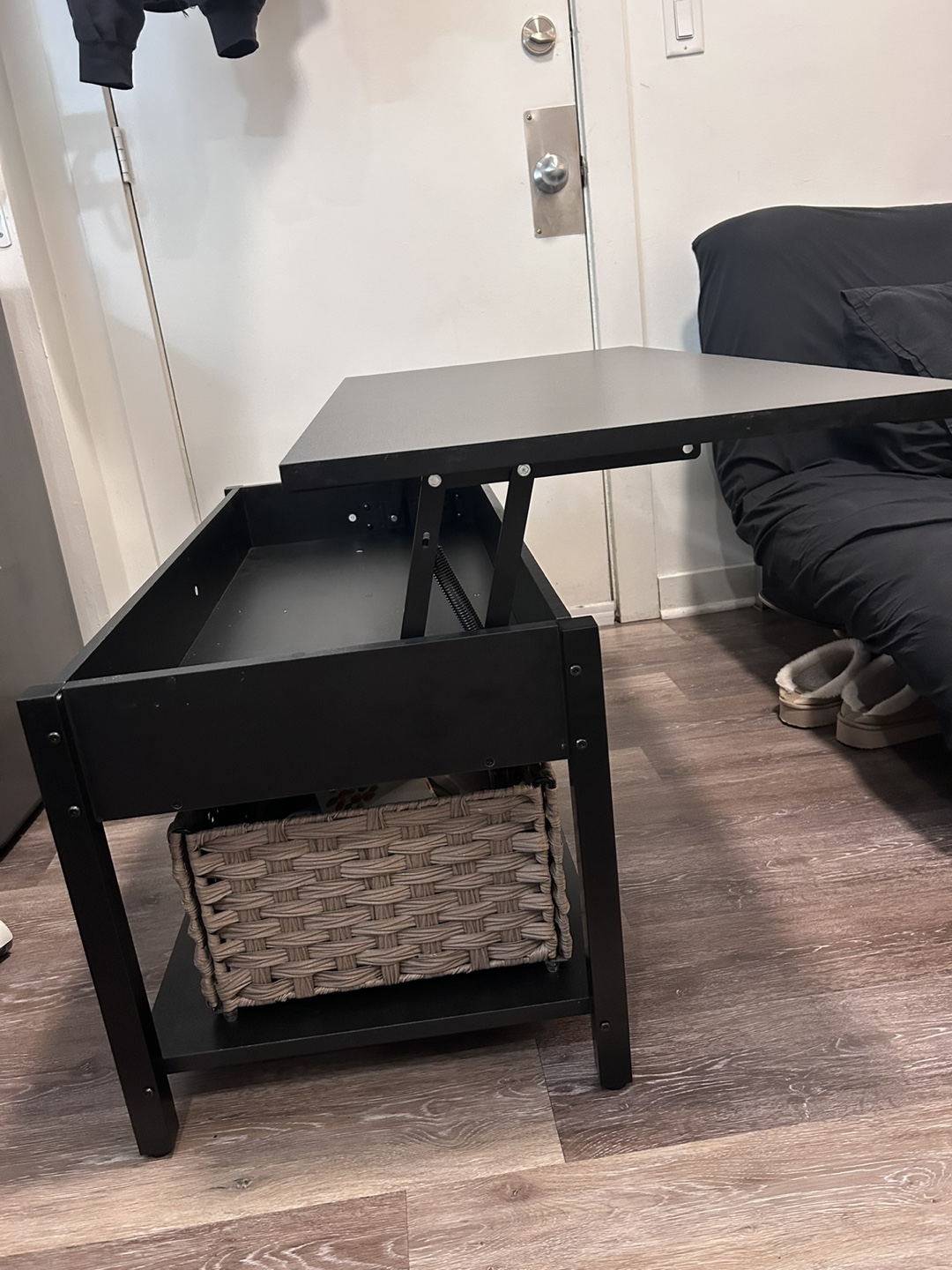 Lift-Top Coffee Table with Storage - photo 2