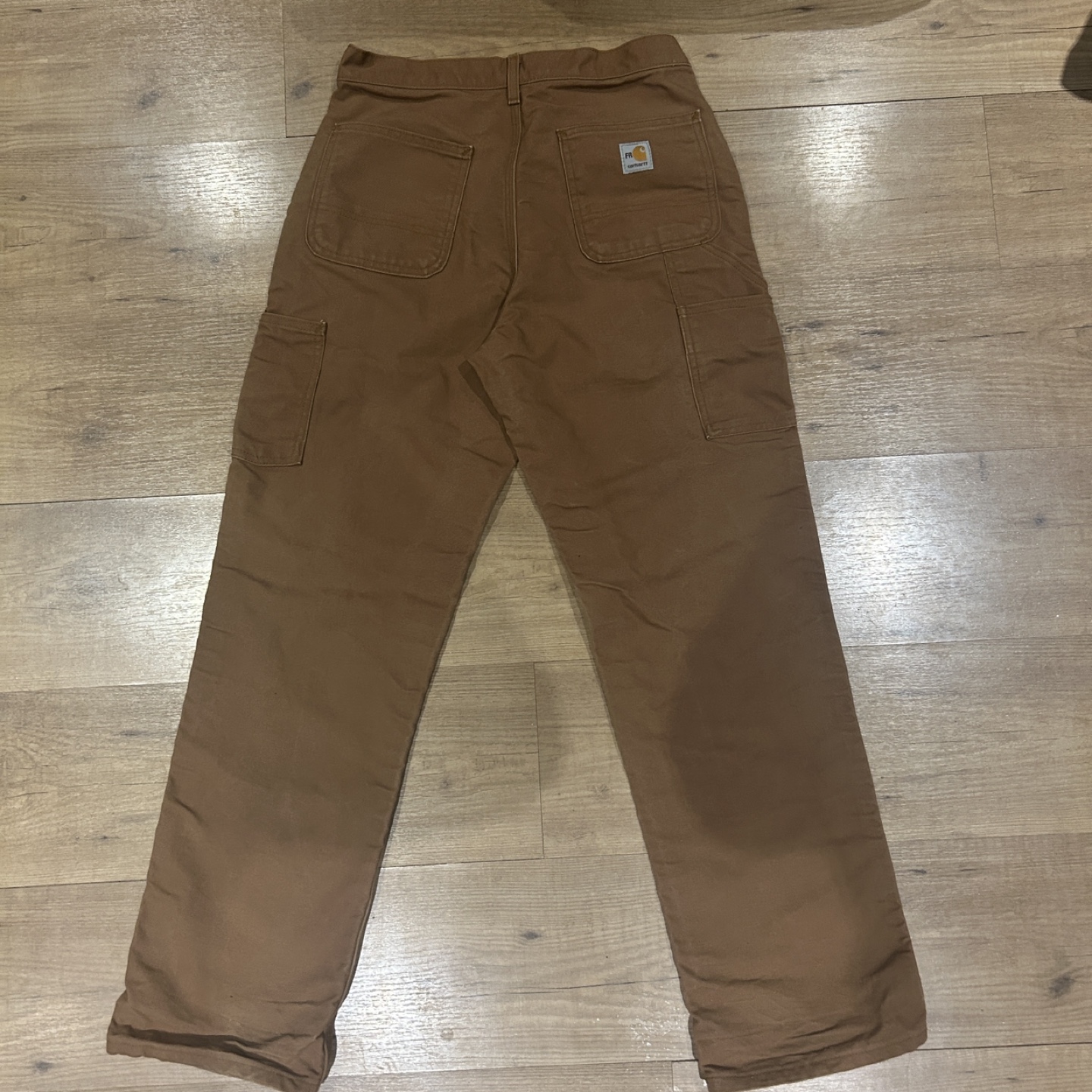 Carhartt Dungaree Work Pants - Brown - Size 30x30