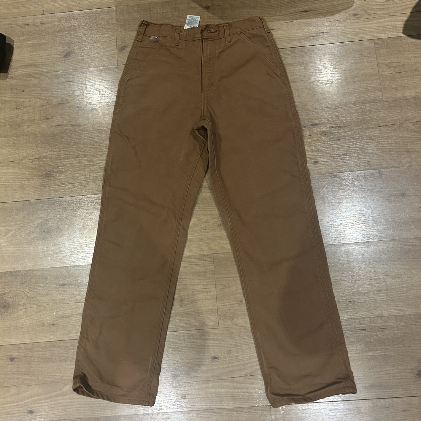 Carhartt Dungaree Work Pants - Brown - Size 30x30 - photo 3