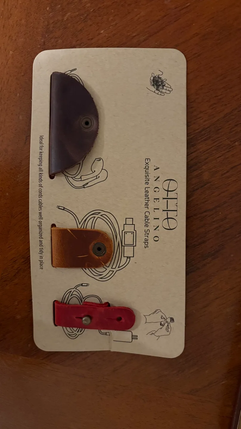 ANGELO Leather Cable Straps thumbnail