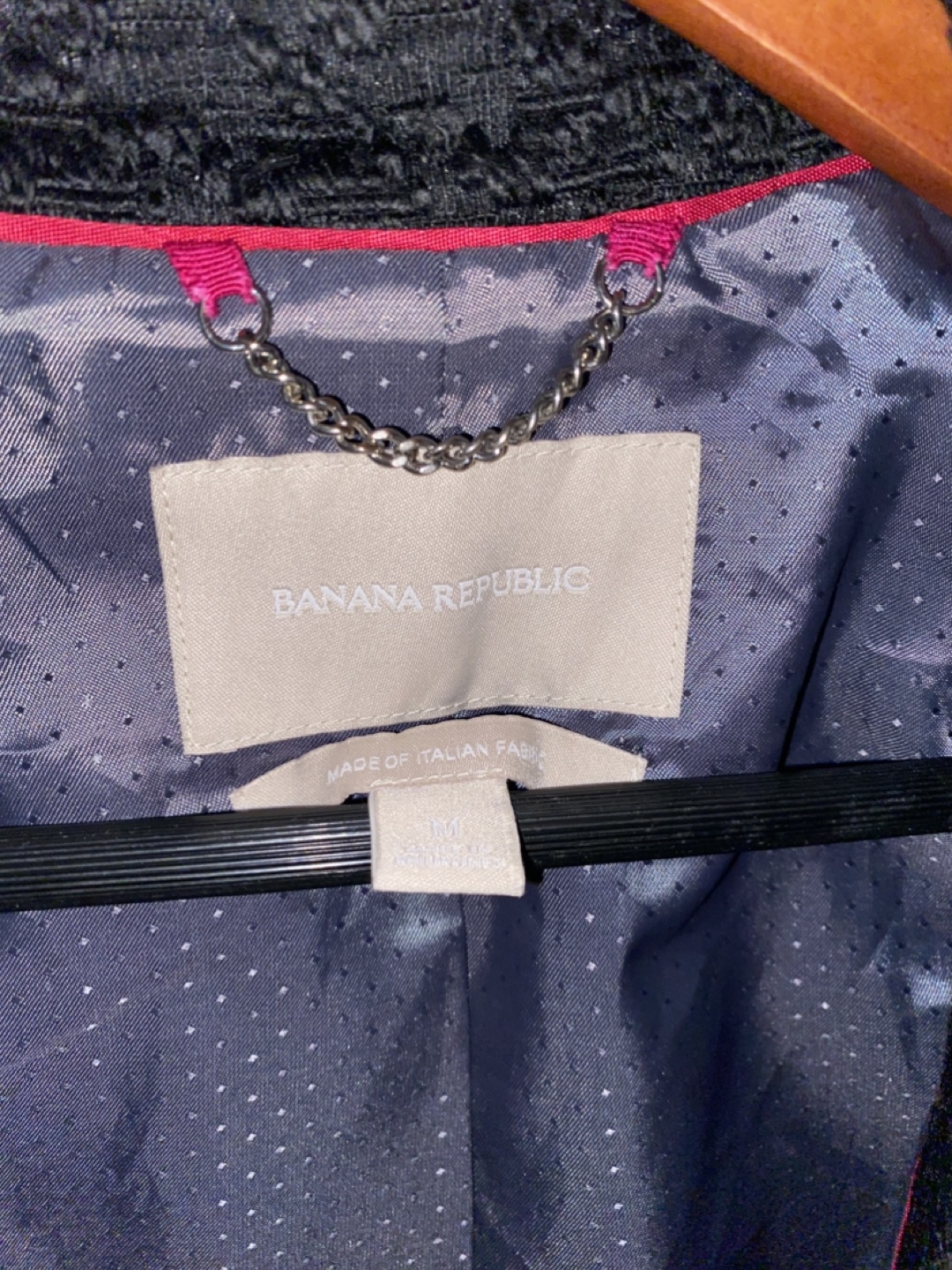 Banana Republic Black Wool Coat - Size M - photo 2