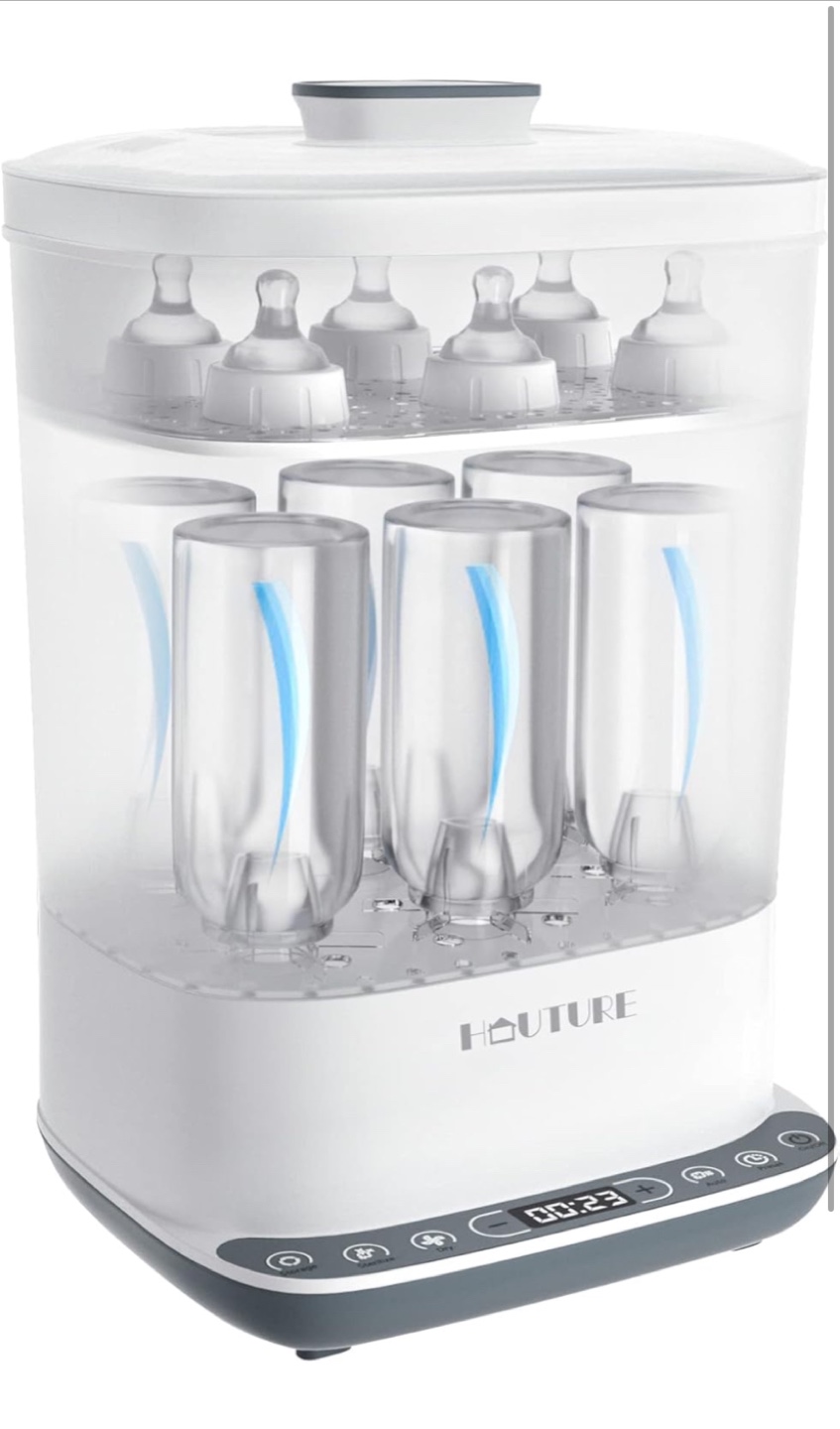 HOUTURE Baby Bottle Sterilizer and Dryer
