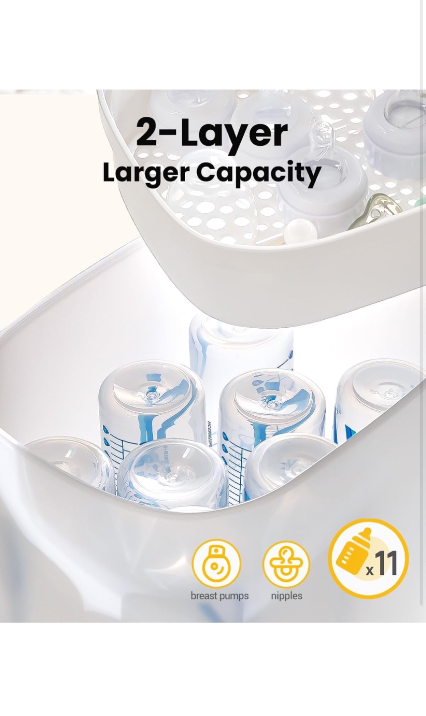 HOUTURE Baby Bottle Sterilizer and Dryer - photo 5