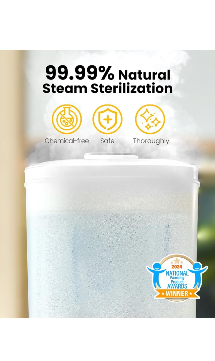 HOUTURE Baby Bottle Sterilizer and Dryer - photo 4
