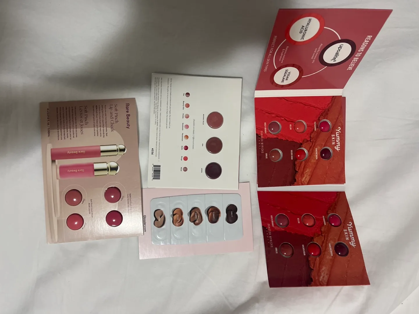 Sephora Yummy Skin Blush & Rare Beauty Soft Pinch Lip and Cheek image indicator(2)