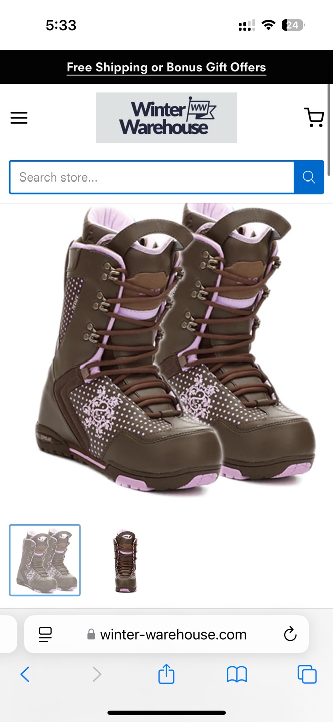 Silence Metric Women's Snowboard Boots - Size 10 - photo 3