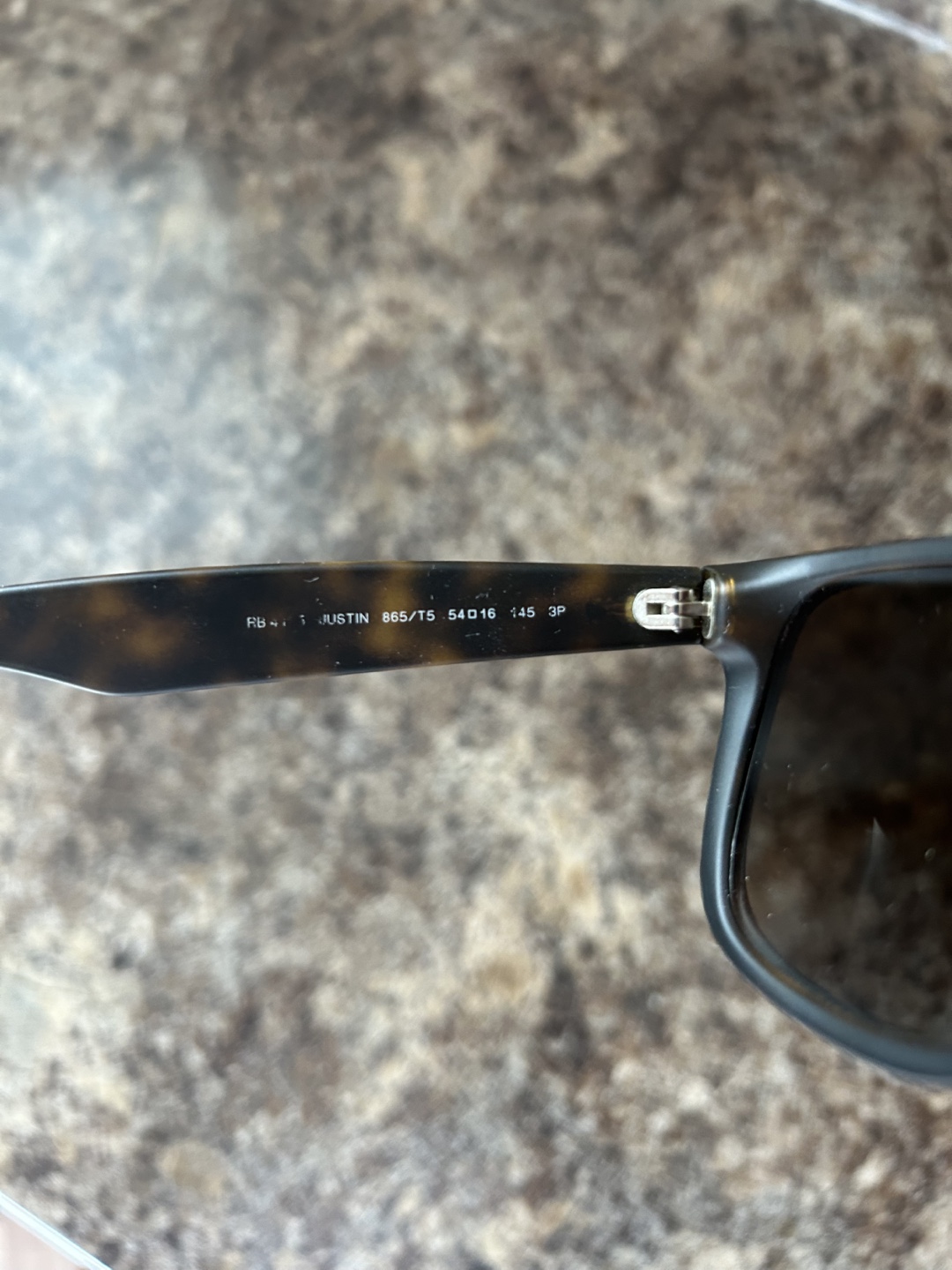 Ray-Ban Justin Sunglasses - Tortoise Frame - photo 4