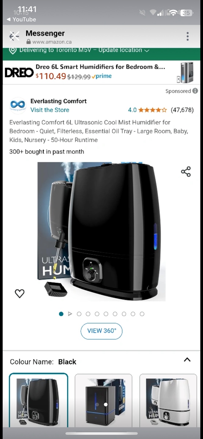 6L Ultrasonic Cool Mist Humidifier - photo 2