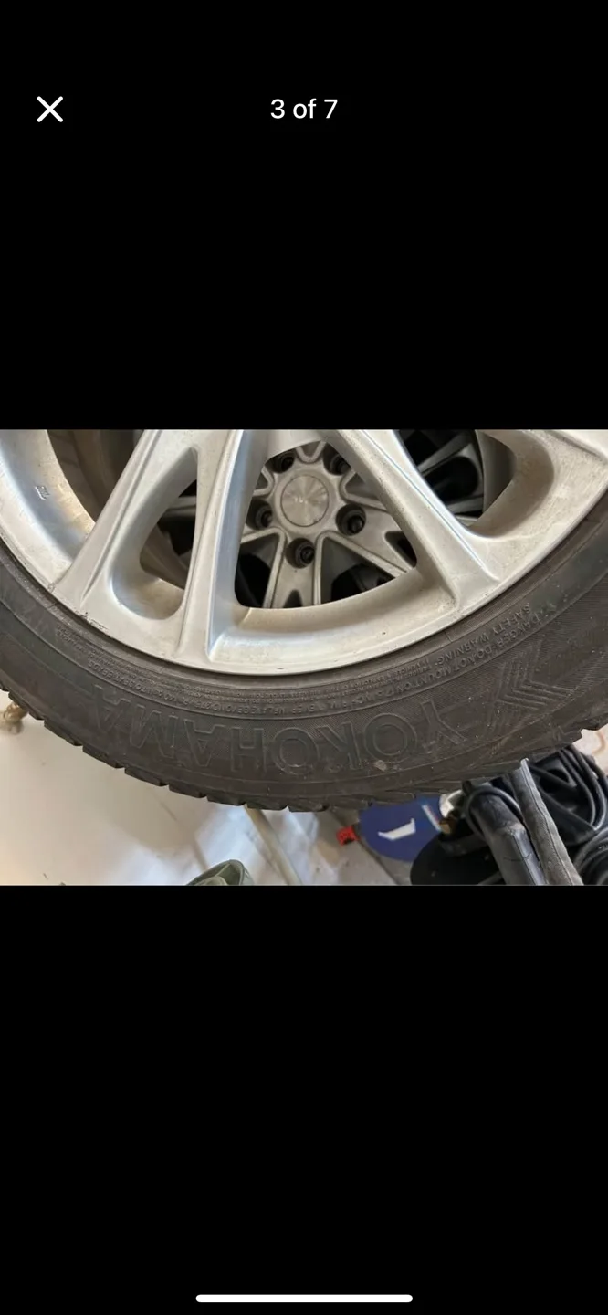 Yokohama Ice Guard winter tired . 5x VM VM 114. 3 bolt.m image indicator(3)