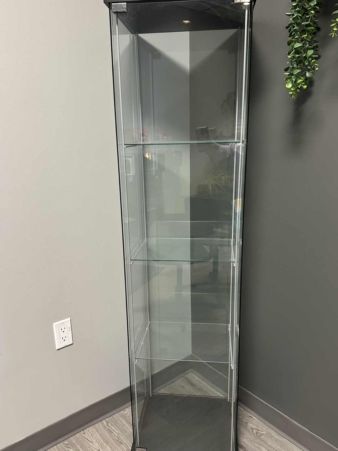 IKEA DETOLF Glass-Door Cabinet