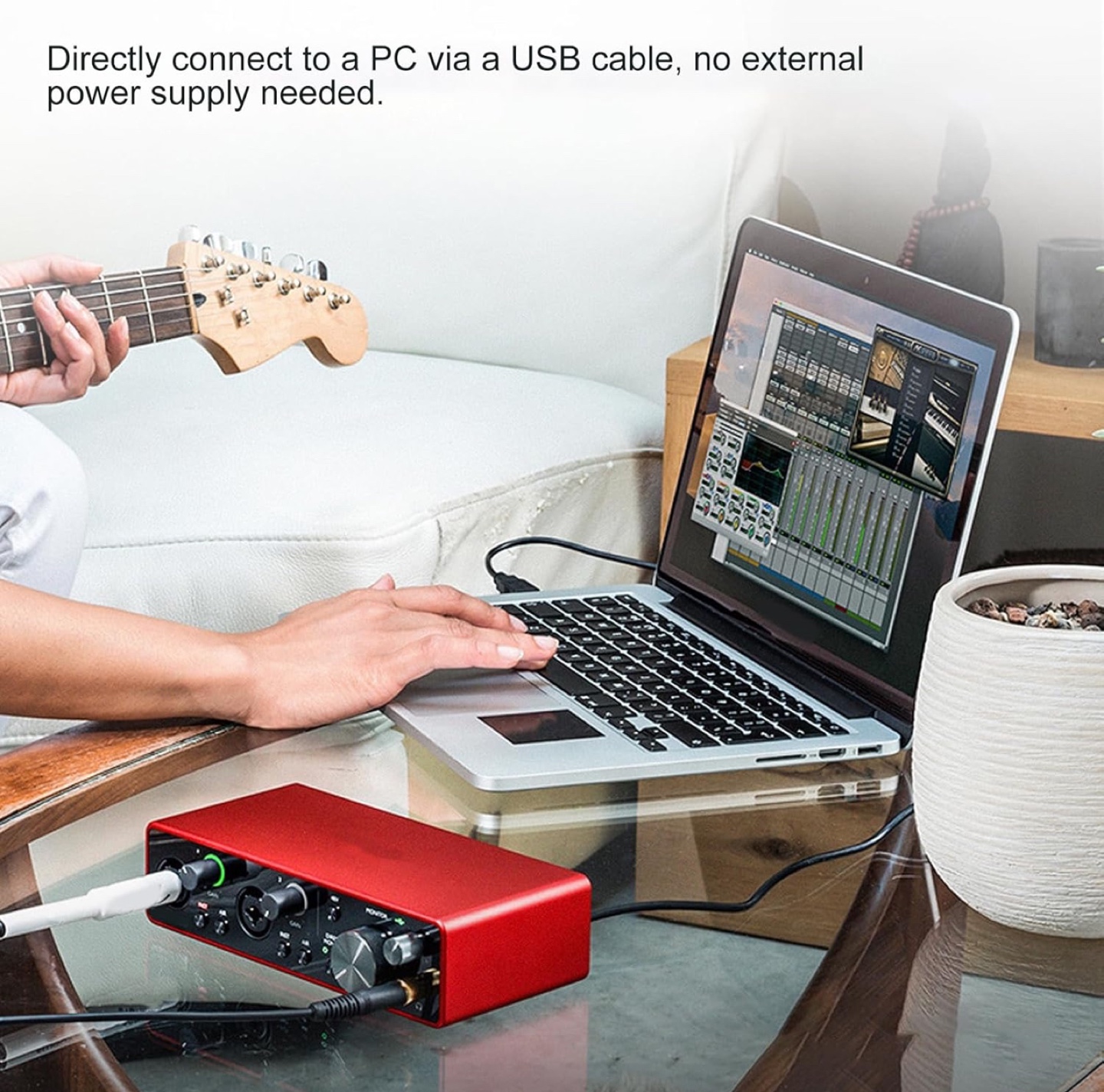 Audio Interface, USB Focusrite Scarlett 2i2 - photo 2