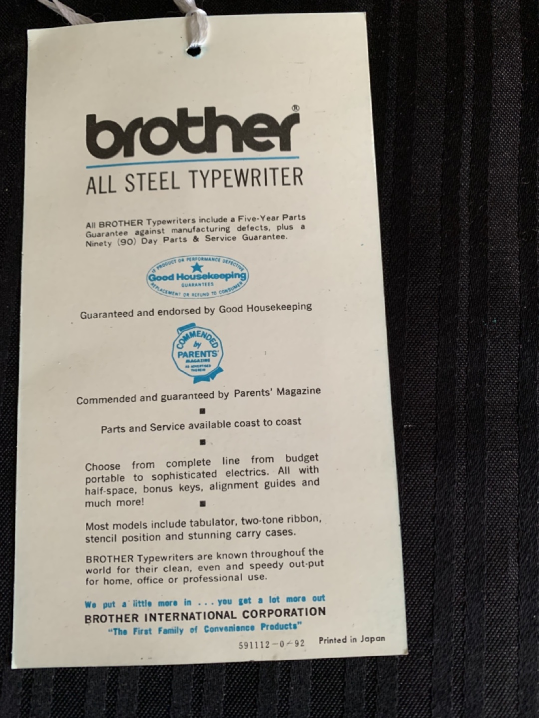 Vintage Brother Typewriter Model 715 - photo 4