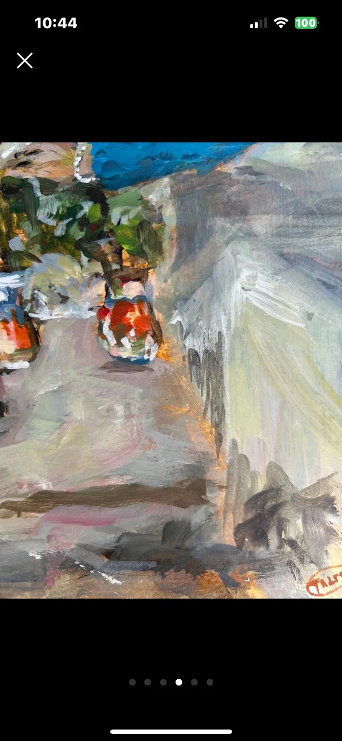 Original still life acrylic painting image indicator(4)