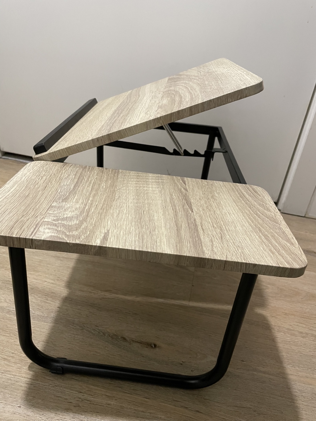 Foldable Laptop Table with Side Tray - photo 3