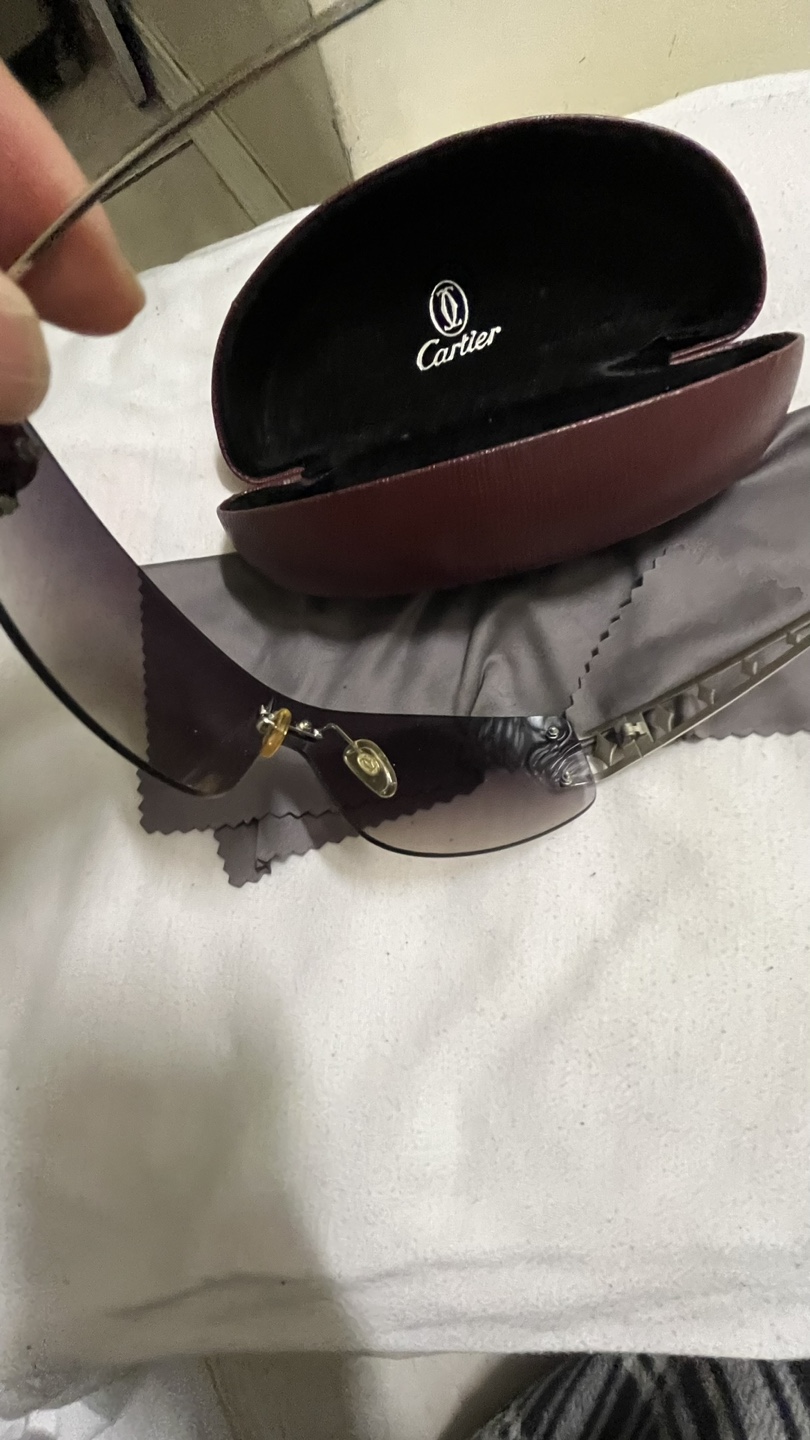 Cartier Sunglasses with Case - photo 4
