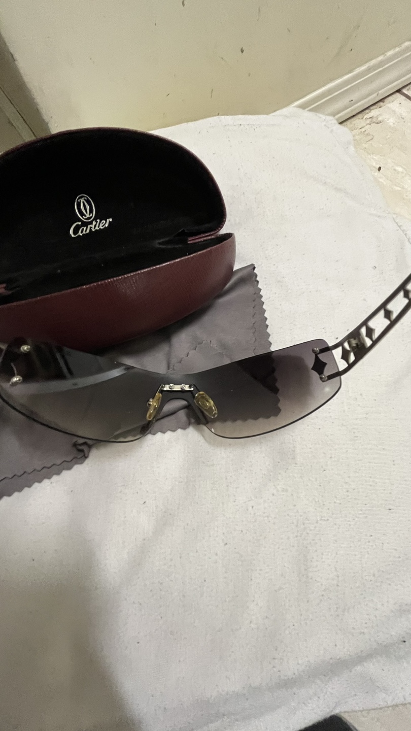 Cartier Sunglasses with Case - photo 5