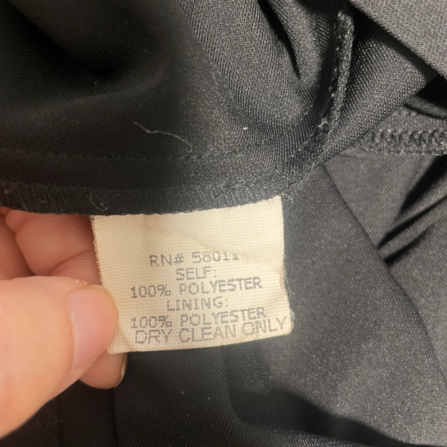 David Meister Black Cowl-neck Dress Size 2 image indicator(6)