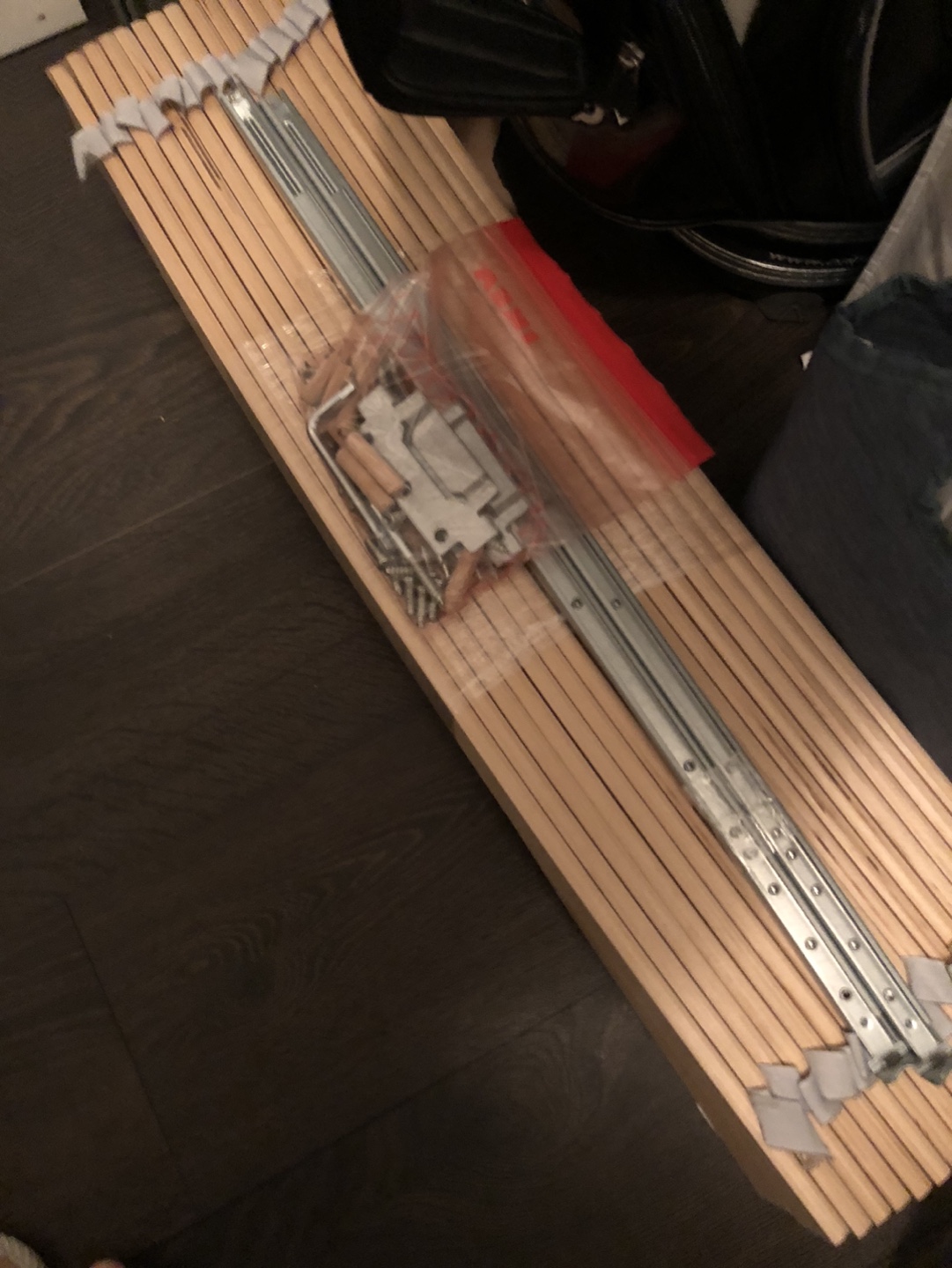 IKEA  Queen Bed Frame - White - photo 3