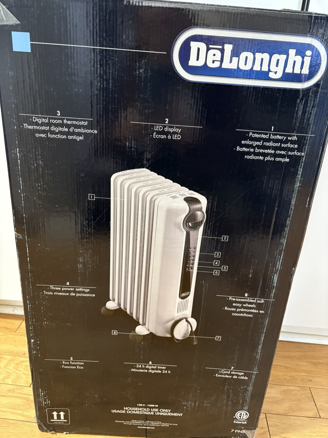 RadiaS ECO Digital Full Room Radiant Heater - photo 3
