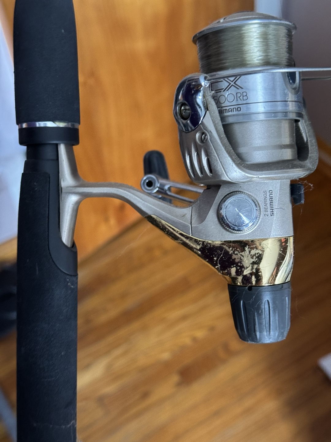 Used Shimano Fishing Rod and Reel Combo - photo 2