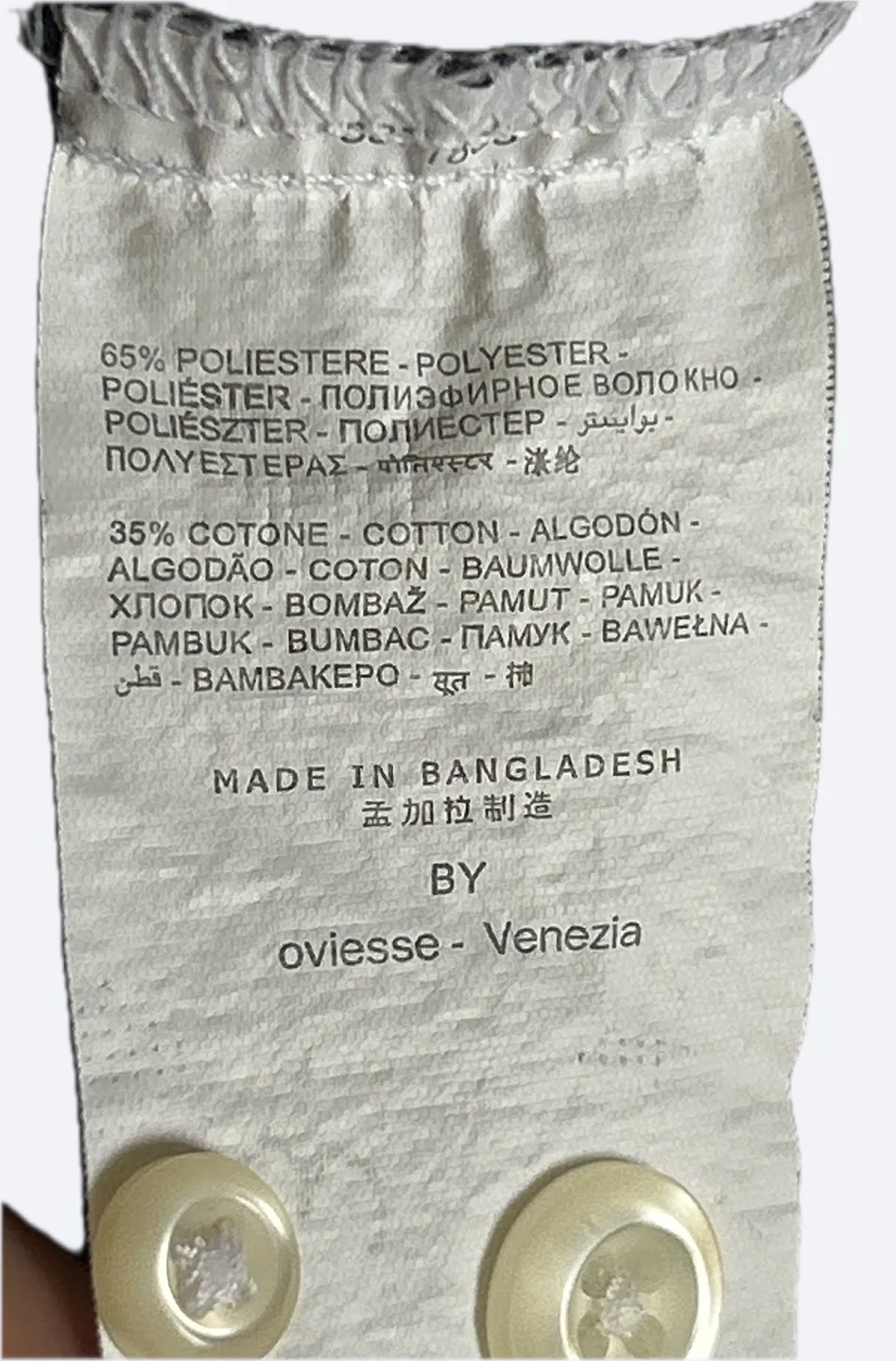 OVS Men's Slim Fit Long Sleeve Plaid Shirt image indicator(4)