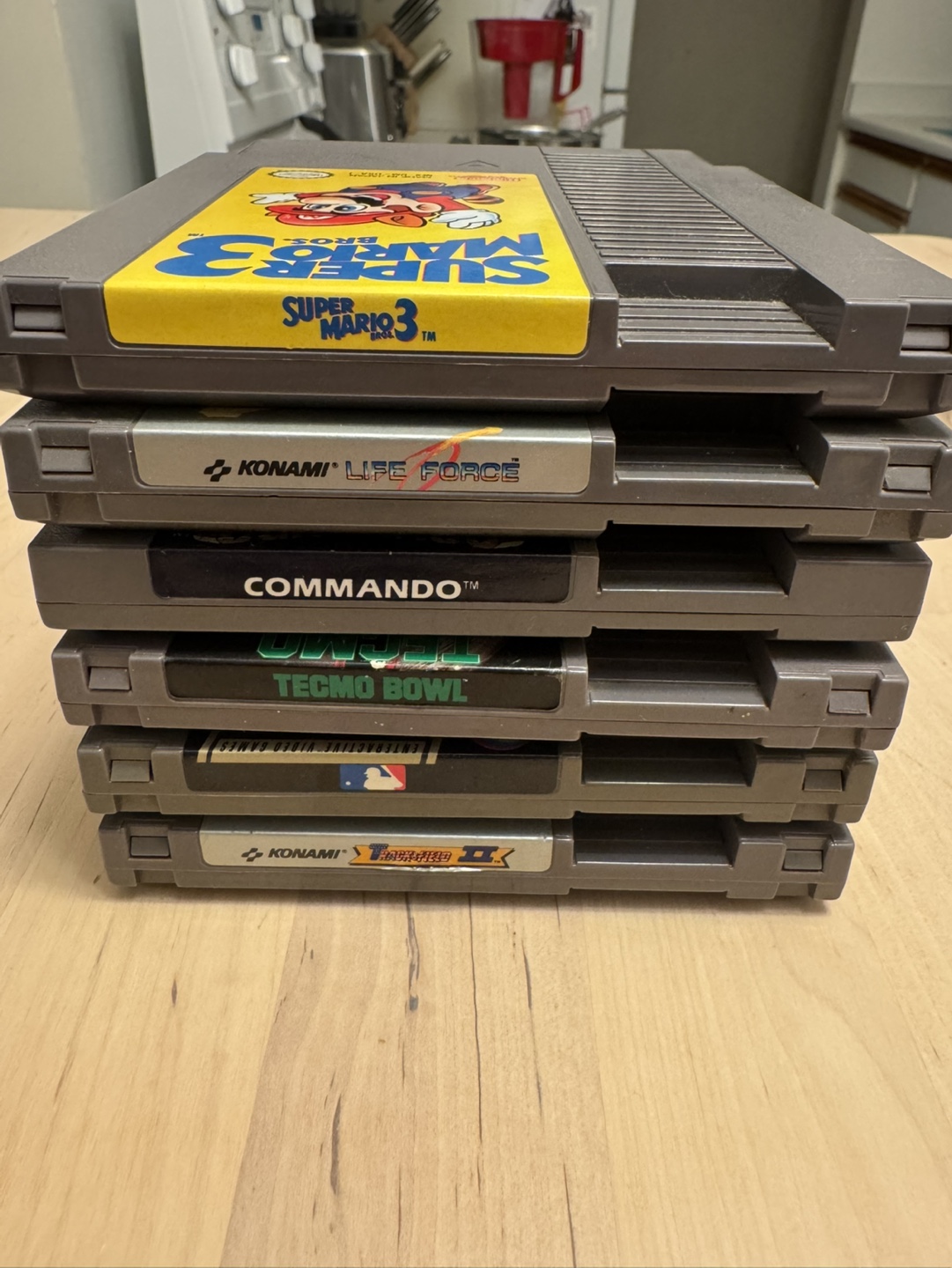NES Game Cartridge Lot