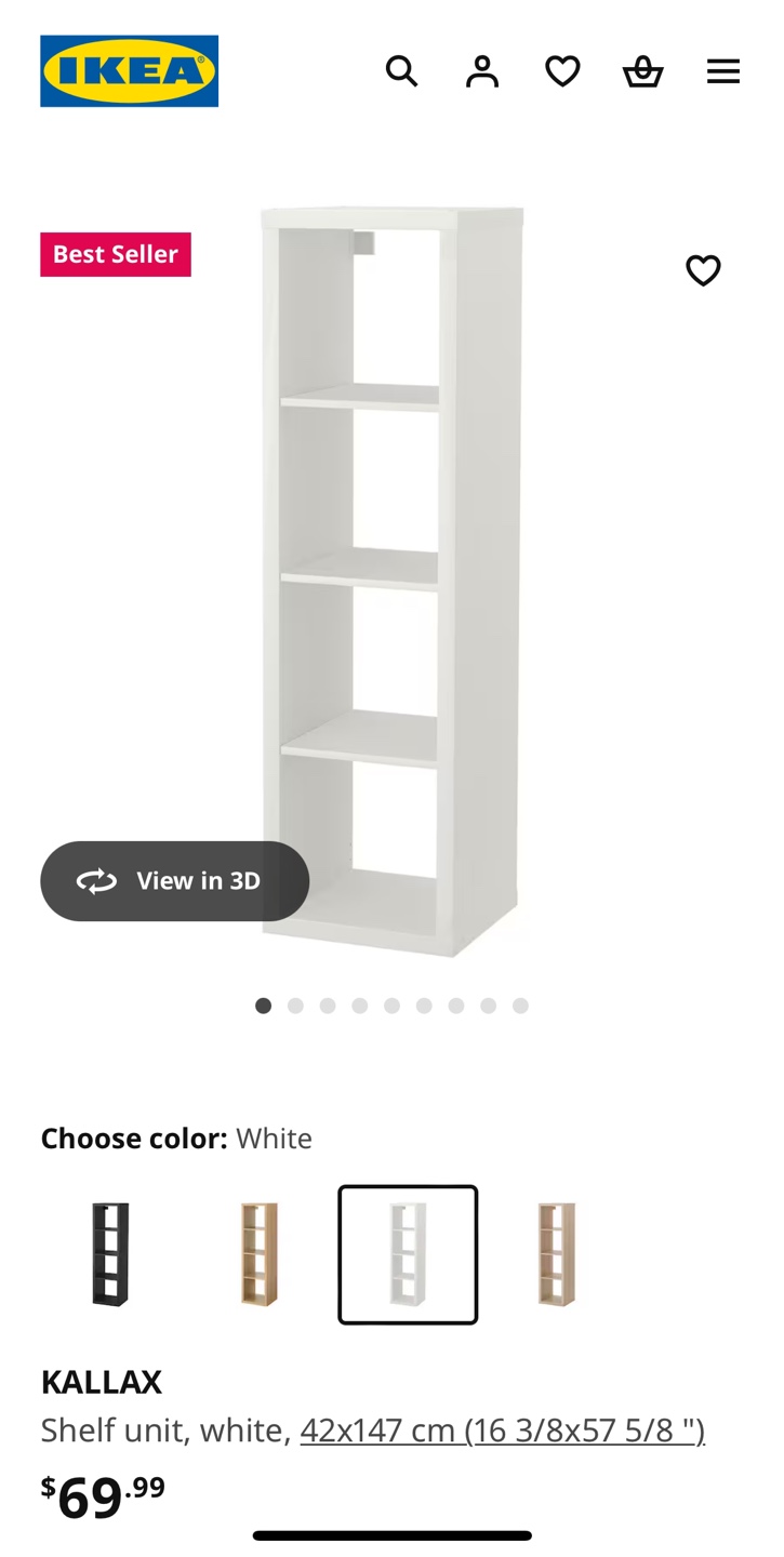 Ikea Kallax Shelf