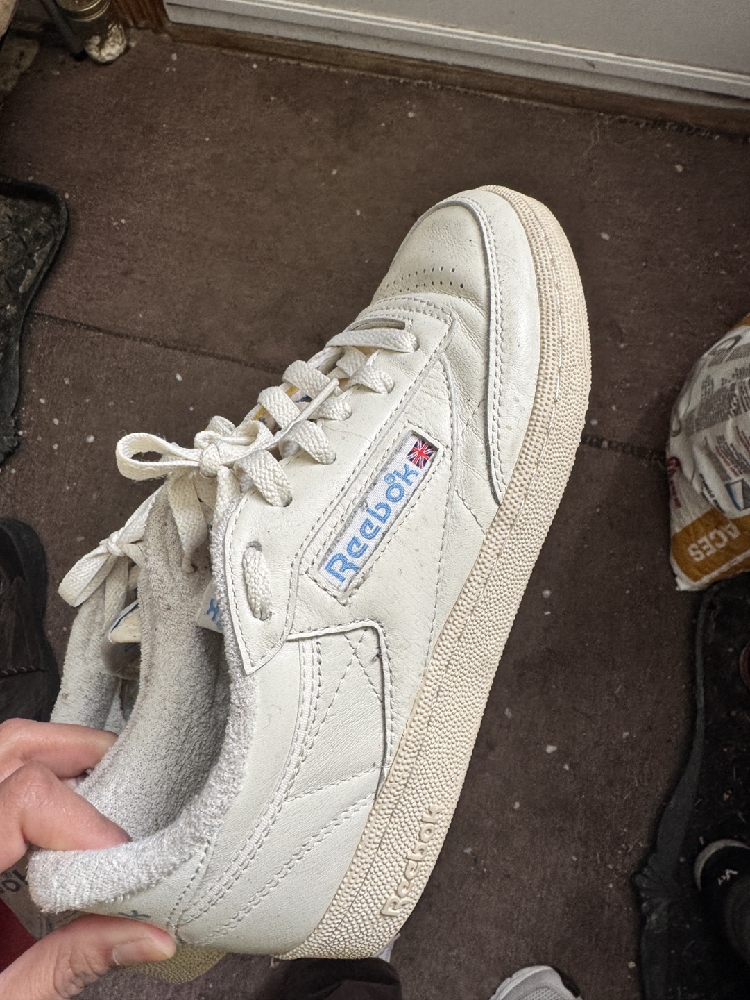 Vintage Reebok Classic Leather Sneakers
