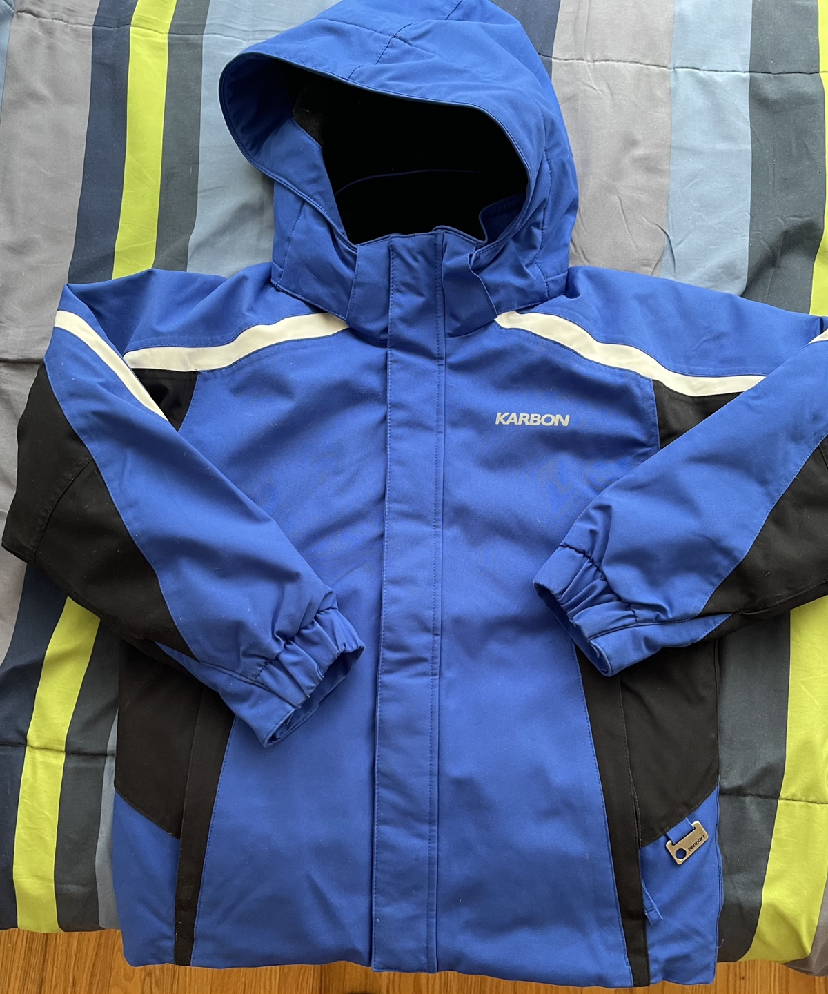Boys' Karbon Size 10 Ski Jacket