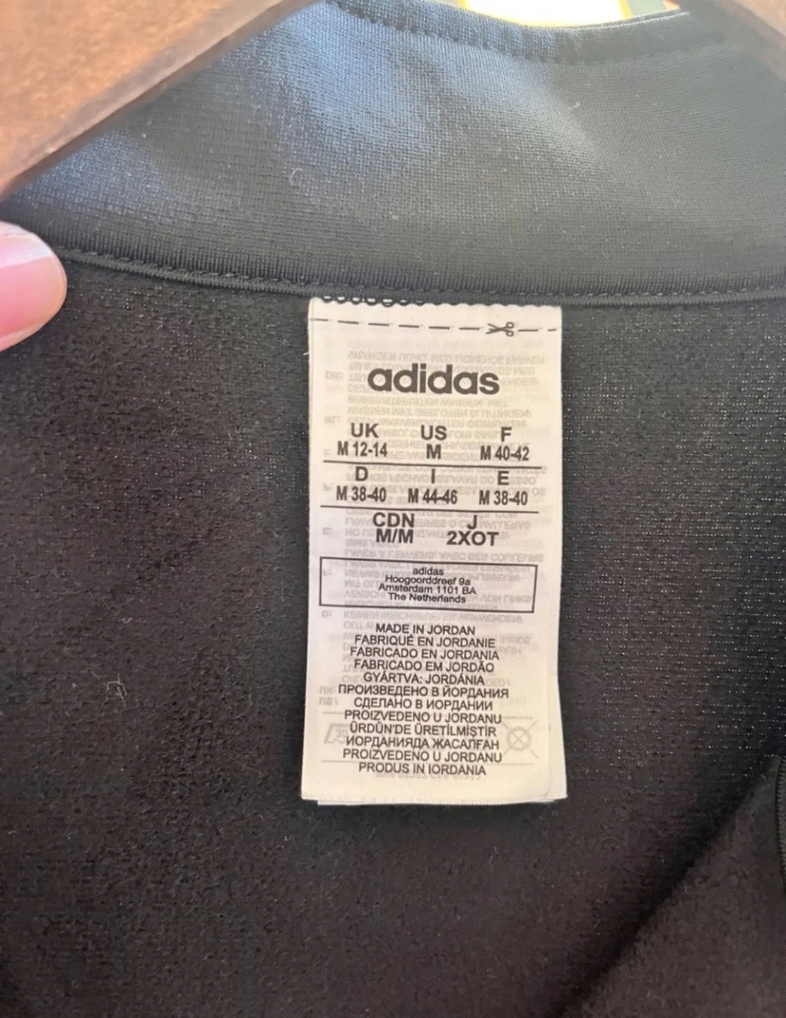 Kids Adidas back track Jacket image indicator(2)
