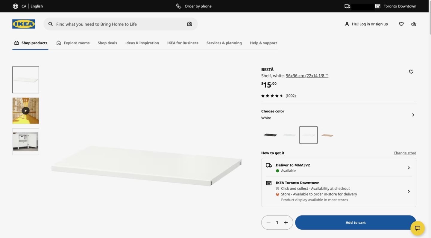 NEVER OPENED - 3 White Besta Interior Shelves - photo 2
