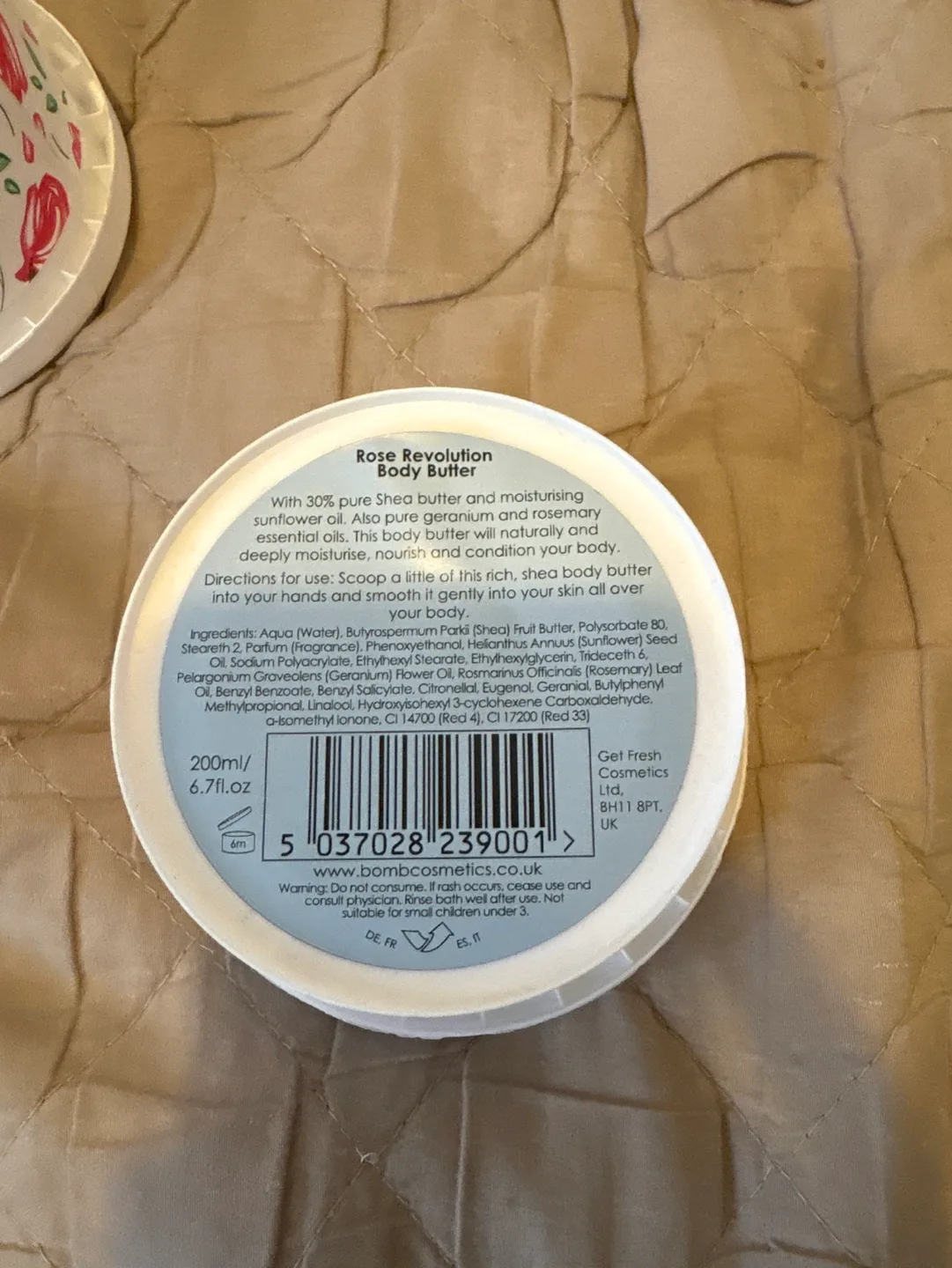 Bomb Cosmetics Rose Revolution Body Butter Duo image indicator(2)