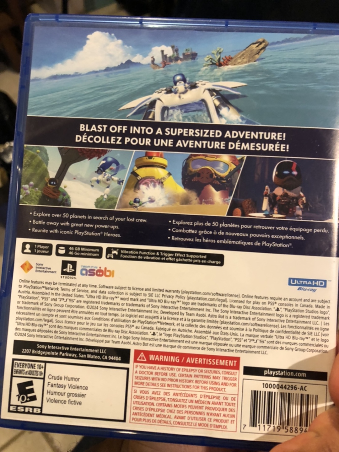 Ps5 Astro Bot Rescue Mission PS5 Game - photo 2
