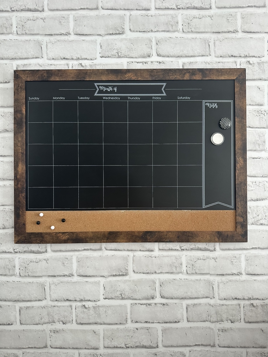 Chalkboard Calendar