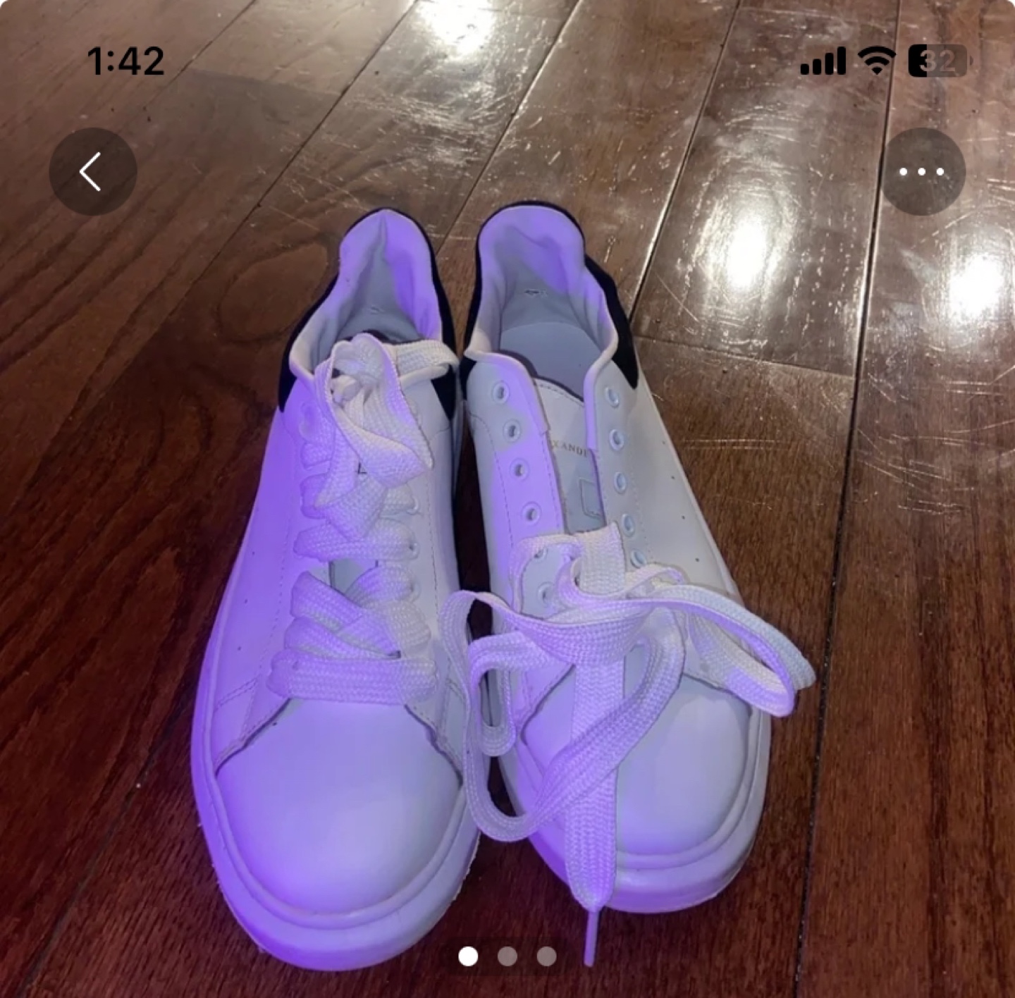 Alexander McQueen Oversized Sneakers - photo 2