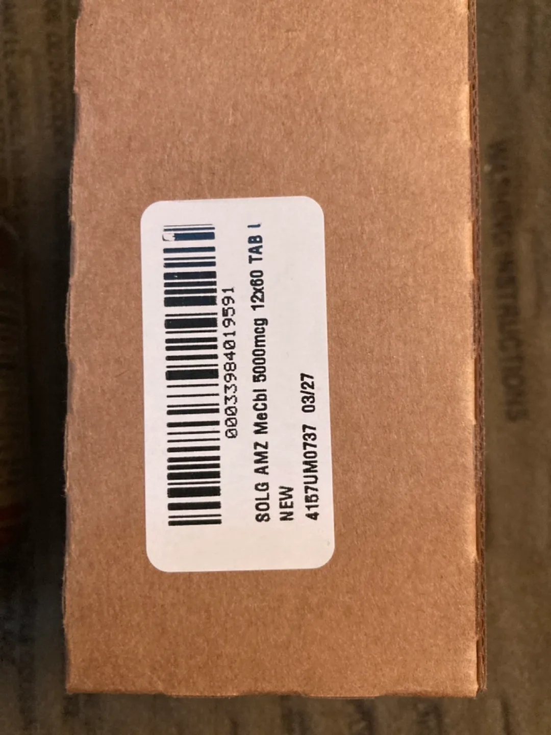 Solgar  Vitamin B12 5000 mcg - 60 Nuggets image indicator(2)