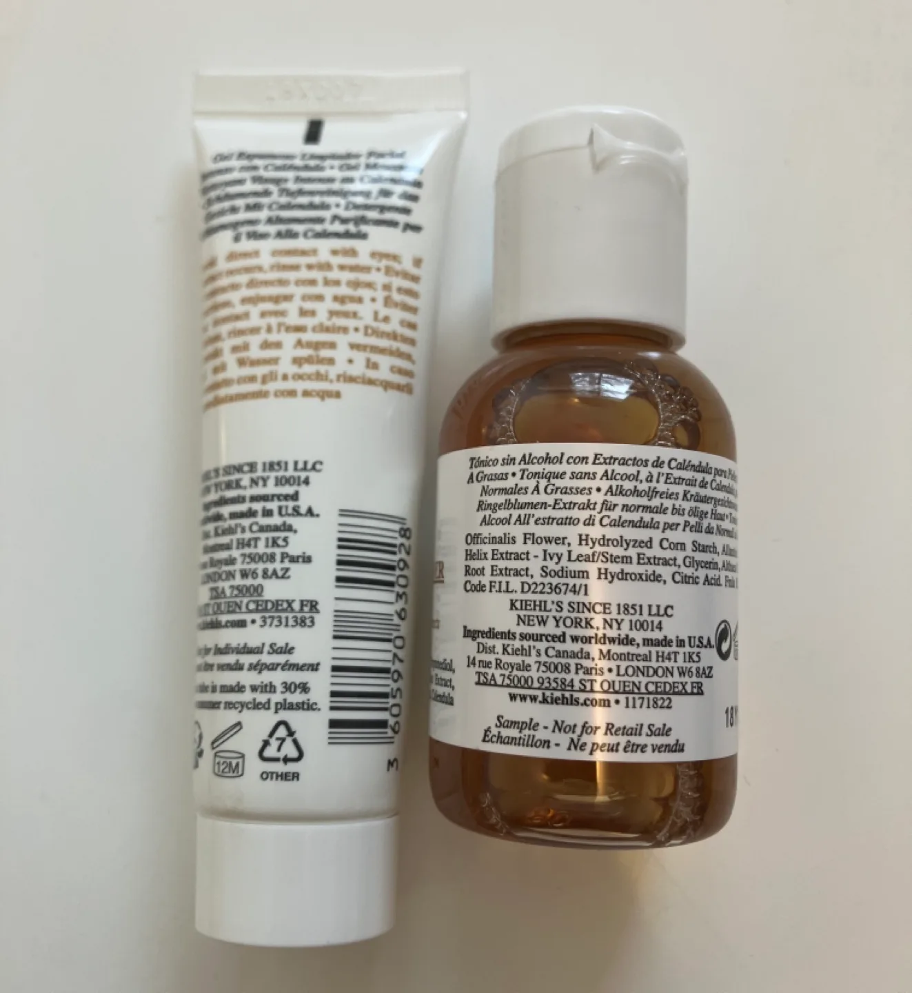 Kiehl's Mini Calendula Face Wash/Cleanser & Toner Set image indicator(2)