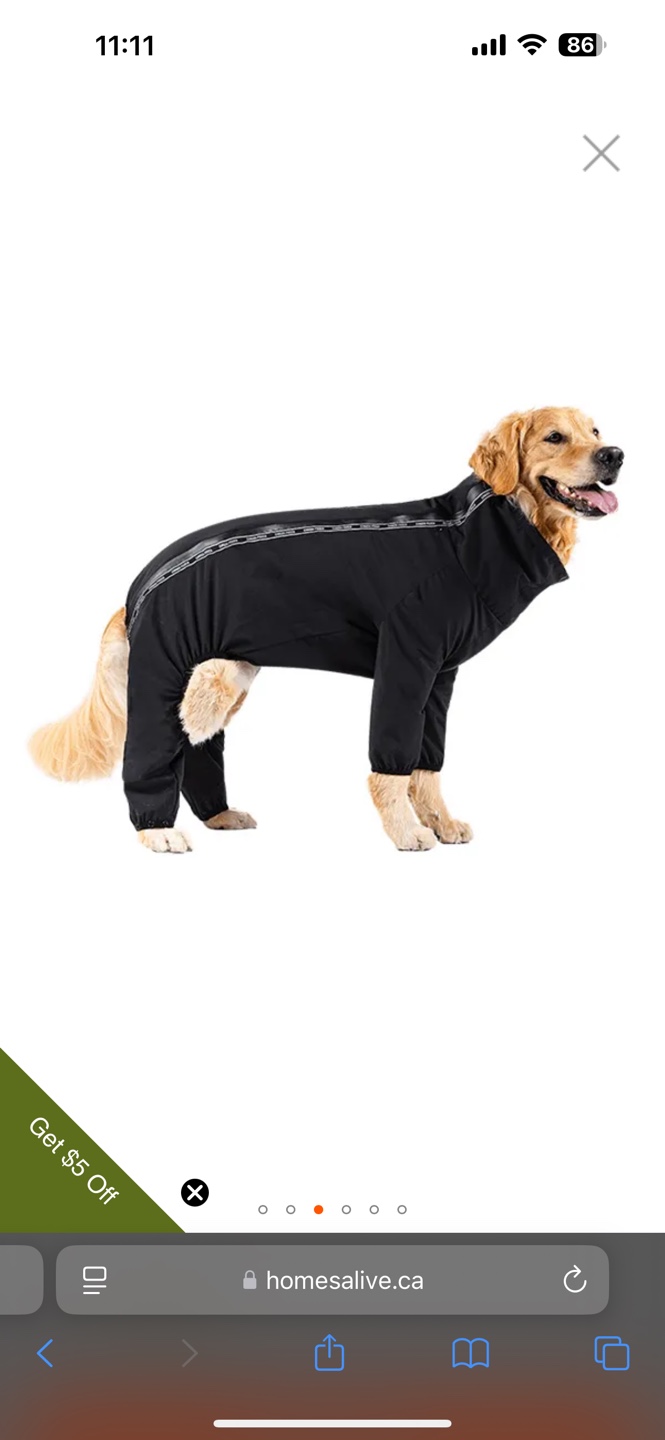 Canada pooch slush suit - photo 2