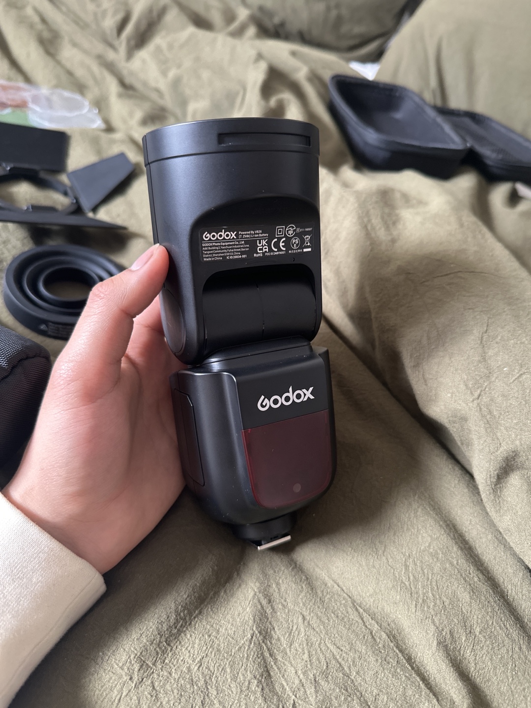 Godox V1C Camera Flash + Accessories - photo 3